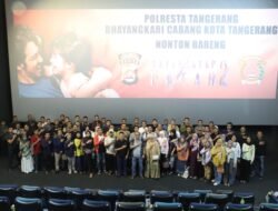 Kapolresta Tangerang Gelar Nobar Film “Sayap-Sayap Patah 2: Olivia” Bersama Masyarakat