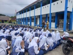 Cegah Kenakalan Remaja, Babinsa Berikan Materi di SMPN Kedaung