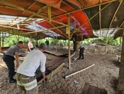 Respon Cepat Polisi, Arena Sabung Ayam di Desa Pangadegan Pasar Kemis Dibongkar Bersama Warga