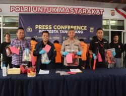 Tegas! Polresta Tangerang Lawan Premanisme, Tangkap 7 Anggota Oknum Ormas Pemalak Sopir Truk