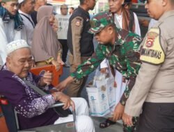 Sinergi Kuat TNI-Polri Amankan Kepulangan Jemaah Haji Kloter 05 Tangerang