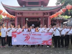 Sambut Hari Bhayangkara ke-79, Polresta Tangerang Gelar Bakti Religi di Vihara Tri Dharma Suci