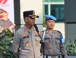 Wakapolresta Tangerang Pimpin Apel Pagi, Tekankan Personel Jadi Teladan Masyarakat