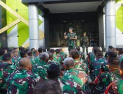 Dandim Tigaraksa Pimpin Jam Komandan, Tegaskan Disiplin dan Iman Prajurit