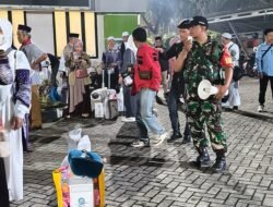 Personil Kodim 0510/Trs Lakukan Pengamanan Pemulangan Jamaah Haji