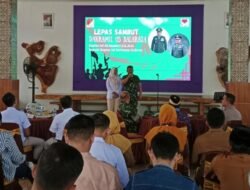 Lepas Sambut Danramil Balaraja dari Kapten Inf Ali Maskuri SE, MH kepada Kapten Inf Beriaman Halawa