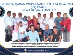 Yudi Sayuti Nahkodai DPW RAJAWALi Propinsi Banten, Langkah Strategis untuk Memperkuat Sinergi Antara Wartawan dan Lembaga