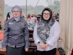 Hj Aidah Hubaedah Komisi 1 Fraksi Demokrat DPRD kabupaten Tangerang Hadiri Peresmian Kantor Desa Buaranjati