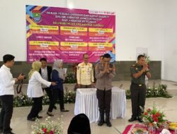 Danramil 08/Kronjo Hadiri Sertijab Jabatan Administrator dan Pengawas Kecamatan