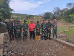 Tim Wasev TMMD Korem 071/Wk Tinjau Lokasi TMMD Sengkuyung Tahap III Tahun 2025 Kodim Pemalang di Desa Wanarata Bantarbolang