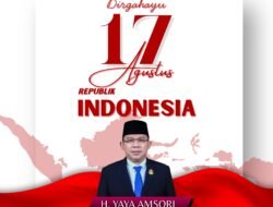 H. Yaya Amsori Anggota DPRD Kabupaten Tangerang Fraksi Partai Demokrat Mengucapkan Dirgahayu Ke-80 Republik Indonesia