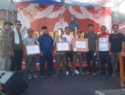 Pemdes Cipaeh, Gelar Lomba Karaoke Penutup Lomba dengan Pembagian Hadiah dan Piala HUT RI ke-80