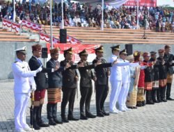 Ikuti Upacara HUT Ke-80 RI di BHC Menara Siger, AKBP Rahmad Hidayat: Semangat Kemerdekaan