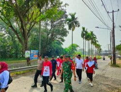 Babinsa Tobat, Monitoring Gerak Jalan Santai