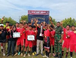 Taklukkan SMA 8 Putra Cisoka, Dengan Score 2:0 Tim Kesebelasan Gyokai Raih Juara Umum