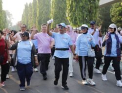 Rayakan Puncak HUT Ke-80, Kemendagri Gelar Jalan Sehat dan Bazar di TMII