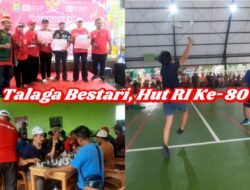 Forum RW Talaga Bestari Rayakan Hu RI Ke-80 Gelar Berbagai Turnamen Olahraga