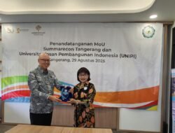 UNIPI dan Summarecon Tangerang Teken MOU dan Program Magang