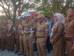 Raditio Egi Pratama dan Wakil Bupati M. Saipul Anwar Resmikan Jalan Simpang Tugu Radin Intan Exit Tol Kalianda (R,077)
