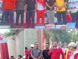 Senam dan Jalan Sehat Koramil Legok Semarakkan HUT RI ke-80