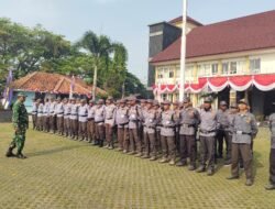 Personil Koramil 10/Sepatan, Jadi Juri Lomba PBB Linmas