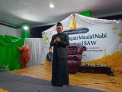 Hadiri Maulid Nabi di Masjid Raudhatul Jannah RW12, Kades Pasanggrahan Ajak Warga Perbanyak Sholawat