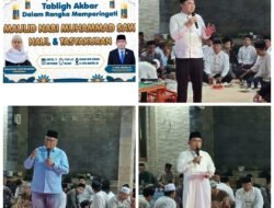 H. Yaya Amsori Gelar Tabligh Akbar Dalam Rangka Memperingati Maulid Nabi Muhammad SAW, Haul dan Tasyakuran