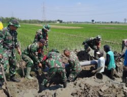Koramil Pemalang Dampingi Pompanisasi, Upaya Antisipasi Kekeringan dan Dukung Swasembada Pangan