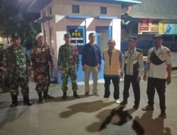 Ciptakan Rasa Aman Koramil Comal Bersinergi Melaksanakan Patroli Gabungan