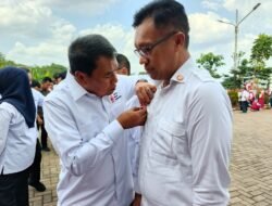 HUT PMI Kabupaten Tangerang, Camat Rajeg Raih Penghargaan Lencana Jasa Pratama