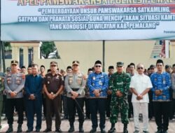 Dandim Pemalang Hadiri Apel Pam Swakarsa, Tegaskan Sinergi untuk Wujudkan Kamtibmas Kondusif