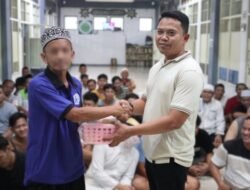 Komitmen Pemenuhan Hak Dasar: Rutan Kelas I Tangerang Bagikan Peralatan Mandi