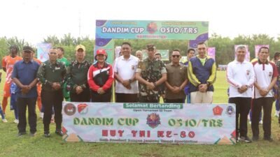 Dandim 0510/Trs Buka Turnamen Sepak Bola Dandim Cup 2025 di Tangerang