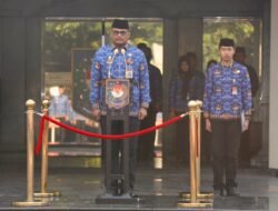Kemendagri Gelar Upacara Hari Kesaktian Pancasila dan Lepas Kontingen Pornas XVII Korpri