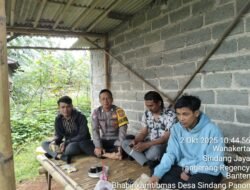 Bhabinkamtibmas Pasar Kemis Gelar Program Ngariung Bersama Warga di Sindang Panon