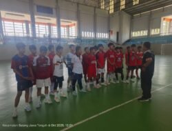 Seleksi AFK Kabupaten Batang Talenta Detection Jawa Tengah Sukses Digelar di GOR Abirawa Batang