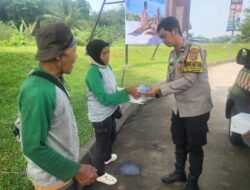 Wujud Polisi Humanis, Polsek Panongan Laksanakan Kamis Berkah