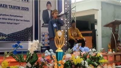 Meningkatkan pemahaman Nilai Agama, kades Cipaeh, Bpk Syaripudin Sukses Menggelar Lomba Azan & MTQ Ke-lll