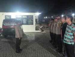 Polsek Panongan Gelar Apel Malam dan Patroli Mobile Antisipasi Guantibmas