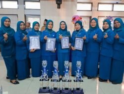 Desa Pasir Barat Kecamatan Jambe Raih 4 Piala di HKG PKK ke-53