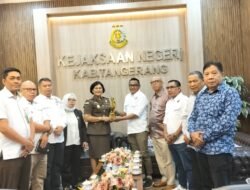 Jalin Sinergitas, Pengurus DPC-KAI Kabupaten Tangerang Sambangi Kantor Kajari Afrillianna