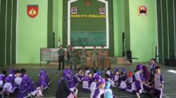 Kasdim Pemalang Sambut Langsung Kunjungan TPAIT Buah Hati di Kodim 0711/Pemalang