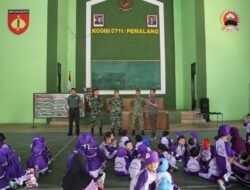 Kasdim Pemalang Sambut Langsung Kunjungan TPAIT Buah Hati di Kodim 0711/Pemalang