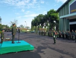 Kodim 0711/Pemalang Gelar Upacara Hari Kesaktian Pancasila dan Laporan Korp Kenaikan Pangkat