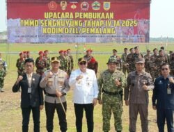 TMMD Sengkuyung Tahap IV Tahun 2025 Kodim Pemalang di Desa Sukorejo Resmi Dibuka Wakil Bupati Pemalang