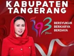Gita Swarantika Mengucapkan Selamat Hari Jadi ke-393 Kabupaten Tangerang