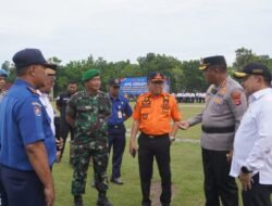Kodim 0510/Tigaraksa Ikuti Apel Kesiapsiagaan Penanggulangan Bencana Alam Banjir di Kabupaten Tangerang