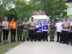 Kapolresta Tangerang Pimpin Apel Kesiapsiagaan Penanggulangan Banjir di Puspemkab Tangerang