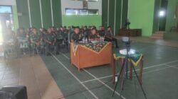 Anggota Kodim Pemalang Ikuti Vicon Sosialisasi Terpadu TWP TNI AD