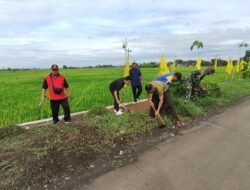Kodim Pemalang Bersama Forkopimda Gelar Kegiatan Sinergi Jumat Bersih dan Penanaman 70 Pohon Tabebuya